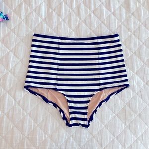 EUC J.Crew high waisted swim bottoms